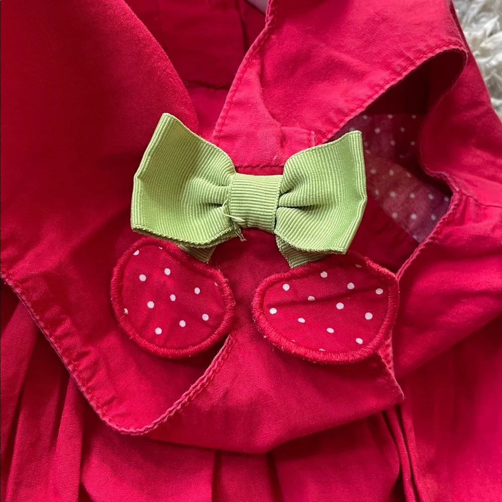 2012 Gymboree “Cherry Cute” Red Polka Dot Sundress, Size, 5T